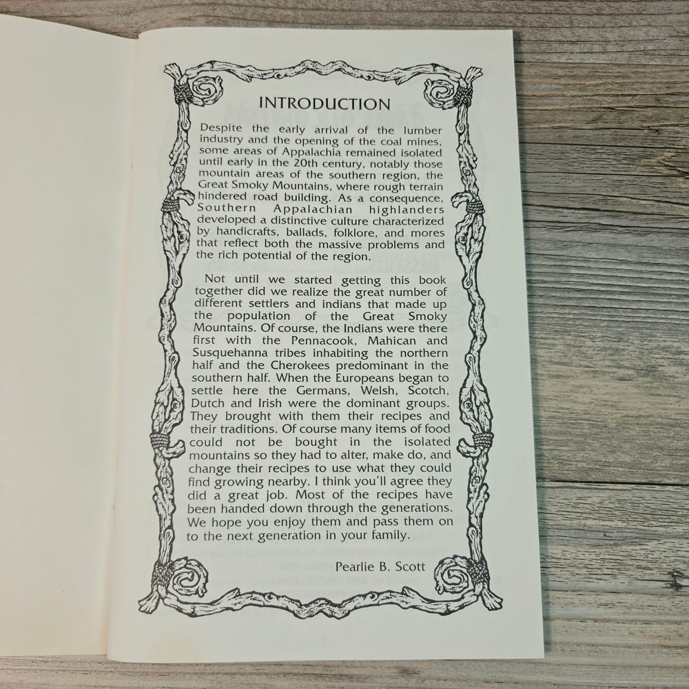 Nashville & Great Smoky Mountains Cookbook Set Pearlie B Scott Southern Recipes - Picture 7 of 12